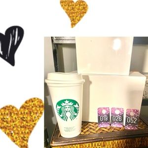Buy 3 or more items under $50.00 and receive a FREE Starbucks cup ! 💕